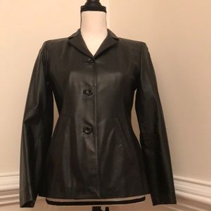 Loft leather jacket
